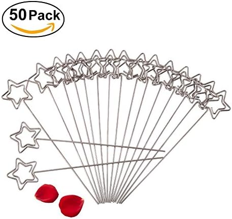 Craft Wire Card Clips Place Card Holders Note Photo Metal Clamp Clay Cake Decor 50pcs