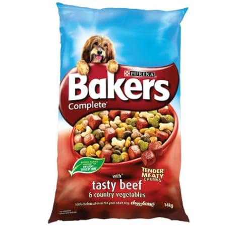 bakers dry dog food 14kg