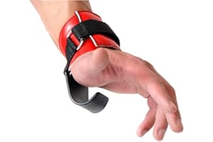 Sportech Italia - Ganci Palestra con Imbottitura e chiusura a strappo, Hand Grip sollevamento pesi Versa Grip Allenamento Potenziamento Muscolare Uomo Donna Body Building Fitness
