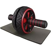 Delta Ab Wheel Karın Egzersiz ve Fitness Tekerleği Siyah-Kırmızı TGK744