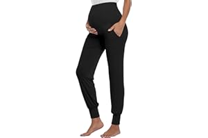 Shen&Qege Freizeithose für Schwangere, Umstandsleggings Schwangerschaft Hosen Bequeme