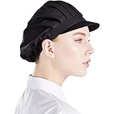 Nanxson 3pcs Unisex Color sólido Taller Industrial Sombreros de Cocina de Trabajo Protectores CF9035