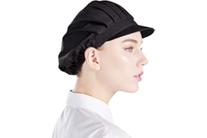 Nanxson 3pcs Unisex Color sólido Taller Industrial Sombreros de Cocina de Trabajo Protectores CF9035