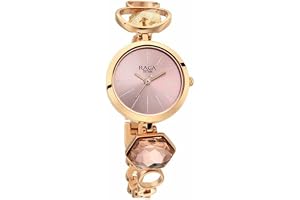 Titan Raga Women's Grace Watch: Mother of Pearl Dial & Ornate Bracelet-NS2606WM09