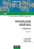 Image de Physiologie végétale - Tome 1 - 6ème édition - Nutrition