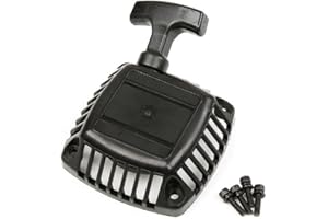 JOYSOG RC Pull Starter, Pull Starter Power Starter per Hpi 1/5 Baja 5b 5T Rovan LT Losi 5ive-t RC accessori auto (distanza tra i fori centrali viti circa 67 mm)