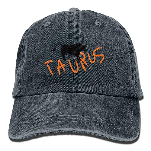 Preisvergleich Produktbild Taurus Zodiac Denim Hat Adjustable Women Mini Baseball Hat
