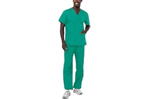 ADAR UNIFORMS Adar Universal Divise sanitarie Unisex - Divise ospedaliere con Cordoncino