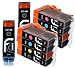 Price comparison product image 10 Canon Compatible CLI526, PGI525, Printing Ink Cartridges - NEW WITH CHIP INSTALLED NO FUSS - Multipack Set of 10 Canon Compatible Printer Ink Cartridges for CANON PIXMA iP4850, iP4950, MG5150, MG5250, MG5350, MG6150, MG6220, MG6250, MG8150, MG8220, MG8250, MX715, MX885, IX6550 Printer Inks PGI 525BK, CLI 526Y, CLI 526M, CLI 526C, CLI 526BK,) High Capacity Inks