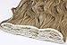 Neverland Beauty One Piece 5 Cilps Clip in Hair Extensions Half Full Head 22 inches Wavy Curly Hair Extension Honey Blonde