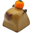 Elacgap Cartoon Capybara Keycap,Custom 3D Handmade Clay Artisan ESC Keycap,Cute Keycaps Personalized Replacement Key Caps for Cherry MX Mechanical Gaming Keyboard (Orange Capybara)