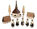 Produktbild Mueller Figuren Seiffener Kirche und Kurrende, 12 cm hoch, natur, original Erzgebirge Seiffen