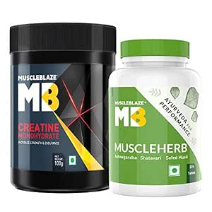 muscleblaze creatine monohydrate 0.22 lb unflavoured