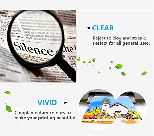 WELPOP 950XL 951XL Druckerpatronen Hoher Reichweite Ersatz für HP 950XL 951XL Druckerpatronen, 2Set+4Schwarz Kompatibel mit HP Officejet Pro 8620, 8610, 8600, 276dw, 251dw, 8100, 8615, 8625, 8630, 8640, 8660 - 2