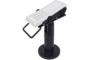 VOQGHTU Kortläsarstativ, kreditkortsterminaler, POS-terminal med justerbar klämma för intern kabelroutning, för bänkskiva, ka