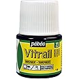 Pebeo Vitrail Stained Glass Effect Glass Paint 45-Milliliter Bottle, Lemon,Lemon, 050-023, Yellow