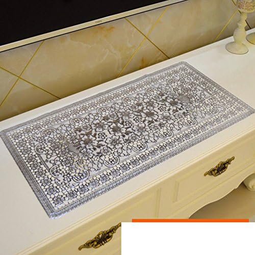 table cloth/ european-style coffee table pad/pvc,[waterproof], burn-proof,rectangle,living room,tv counter cloth table mat/ hot pad-H 40x84cm(16x33inch)
