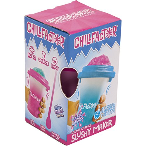 Chill Factor Super Magic Colour Change Slushy Maker & Straw Spoon PURPLE Slush Cup Frozen Ice Drink Freeze Squeeze Chilled Iced Drinks Fun Gift for Kids Non Toxic BPA Free No Mess No Fuss Chill Factor Super Magic Colour Change Slushy Maker & Straw Spoon PURPLE Slush Cup Frozen Ice Drink Freeze Squeeze Chilled Iced Drinks Fun Gift for Kids Non Toxic BPA Free No Mess No Fuss