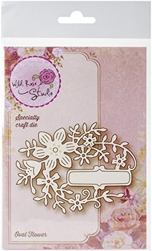 Wild Rose Studio Specialty Die, Oval Flower