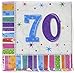 Produktbild amscan Motivserviette Geburtstag 70