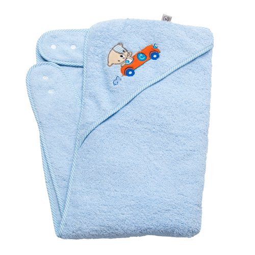 Clevamama ClevaBear Apron Towel (Blue)