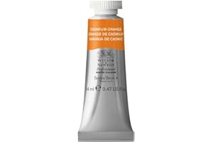 Winsor & Newton Acuarela Profesional, Amarillo de cadmio Naranja, 14 ml