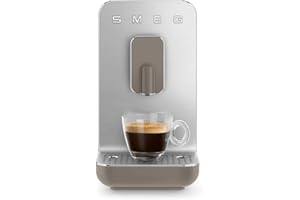 Smeg BCC01TPMEU - Cafetera automática, color gris