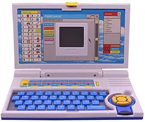 Scrap Classic Intelligent Educational Toys Laptop for Kids Learning Machine ( Multi Colour )