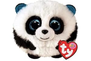 Ty- Peluche, 2009130, Black/White, 10 CM