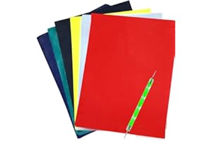 YESALLWAS 50 Sheets A4 Multicolor Carbon Transfer Paper,Tracing Paper Graphite Copy Paper for Wood, Paper, Canvas and Other Art Surfaces