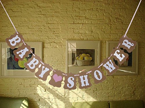 Baby Shower Party Decoraciones Bunting Banners
