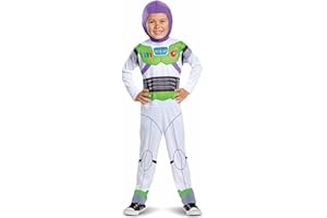Disguise Disfraz Infantil de Buzz de Toy Story 4, Licencia Oficial, Ajuste Cómodo y Diseño Detallado, Para edades de 7 a 8 años, 4 a 6 años