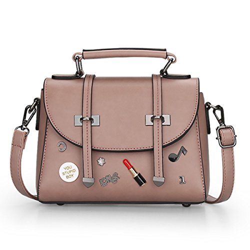 Neu Handtaschen Handtaschen Lässig Schulter Messenger Bag Persönlichkeit Mode Kleine Quadratische Tasche RubberRed