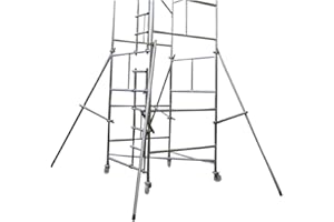 Toptower Classic Stabilisers (2 Pairs) Scaffold Tower Outriggers, Galvanised Finish (Two Pairs)