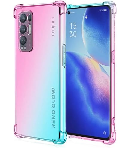 Cover Oppo Find X3 Pro Con Lustrini E Fiore – Custodia In Silicone Trasparente Antiurto, Design Glitterato 2 In 1, Estetica Lusso Per Donna - 3