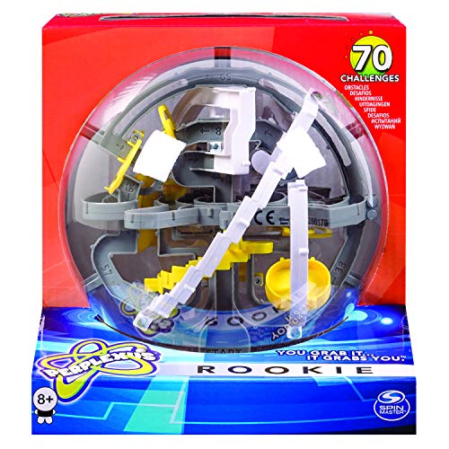 Spin Master Games 6022079 - Perplexus Rookie, Geschicklichkeitsspiel, Anfänger, 70 Herausforderungen