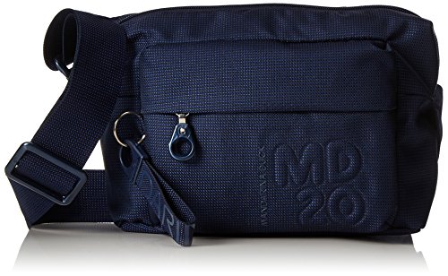 Mandarina Duck Md20 Tracolla, Sacs bandoulière Femme, Bleu (Dress Blue), 10x21x28.5 cm (B x H x T)