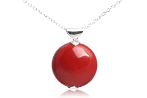 SWEET & HAPPY GIRL'S FASHION JEWELLERY Sweet & Happy Girl's Store Coin Beads Tibetan Silver Base Pendant Necklace Jewelry Making Pendant Necklaces