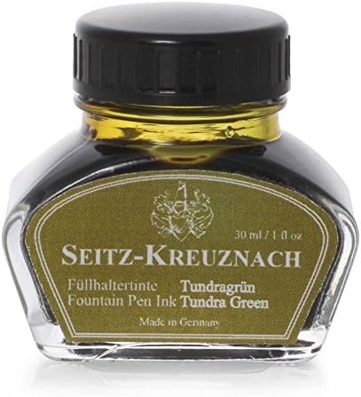 Seitz-Kreuznach Fountain Pen Ink Tundra Green, 1 fl oz