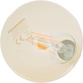 PANASONIC E27 ELEPHANT G95 LAMP, YELLOW LIGHT 7W 630LM 2000K GOLD