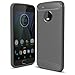 Produktbild ELTD Lenovo Moto G5 Plus Hülle, Carbon Fiber [Armor Series] Hochwertigem TPU Silikon Rückseite Case Hülle Für Lenovo Moto G5 Plus 5.2 Zoll, Grau