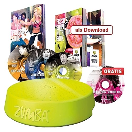 Zumba Fitness Tanz System mit Zumba Rizer und 4 Cds und vielen Extras