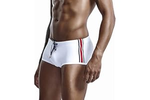 L-Peach Traje de Baño para Hombre Bañador Boxers de Nadación Surfing Running