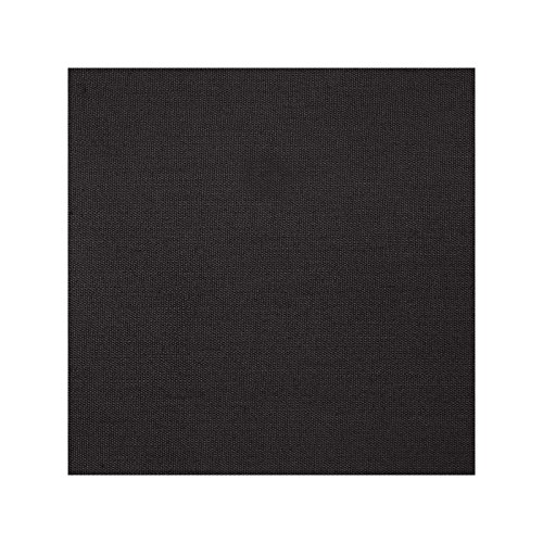 Tischdecke 130×130 cm, Schwarz, eckig, Uni, Polyester, bügelfrei, gewebt, pflegeleicht, langlebig, strapazierfähig, 185 g/qm, einfarbig, Tischwäsche, Tischtuch - 2