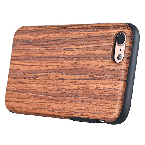 Funda iPhone 8 Funda iPhone 7 Snewill Wooden Shockproof Drop Protection Dual Layer Slim Hybrid Wood Case Cover For iPhone 7-Rosewood reviews Funda iPhone 8 Funda iPhone 7 Snewill Wooden Shockproof Drop Protection Dual Layer Slim Hybrid Wood Case Cover For iPhone 7-Rosewood