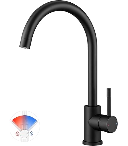 Mitigeur évier a bec orientable avec douchette - FRANKE