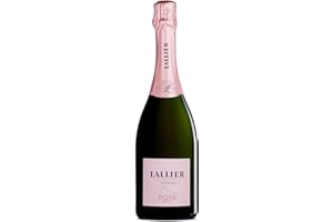 ‎LALLIER Champagne LALLIER Rose Grand Cru – Comes in Gift Box. Pack of 1 x 750 ml)