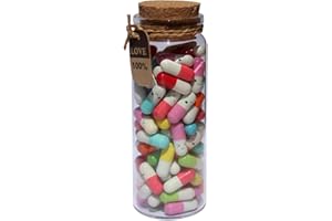 INFMETRY Letters in Capsule San Valentin Navidad Regalos Originales para Mujer Hombre Regalo Madre Ideas Gifts for Boyfriend Girlfriend Mom (90pcs Mixed Color)