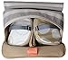 PacaPod Hastings Sand Stripe Lite Designer Baby Changing Bag - Luxury Lightweight Natural Knapsack 3 in 1 Organising System With Convertible BackPack Straps