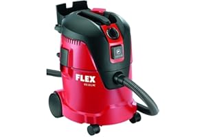 Flex Odkurzacz bezpieczeństwa VCE 26 L MC (1200 W, odkurzacz przemysłowy z akcesoriami, pojemnik 25 l, pojemność płynów 16 l, długość węża 3,5 m) 405426